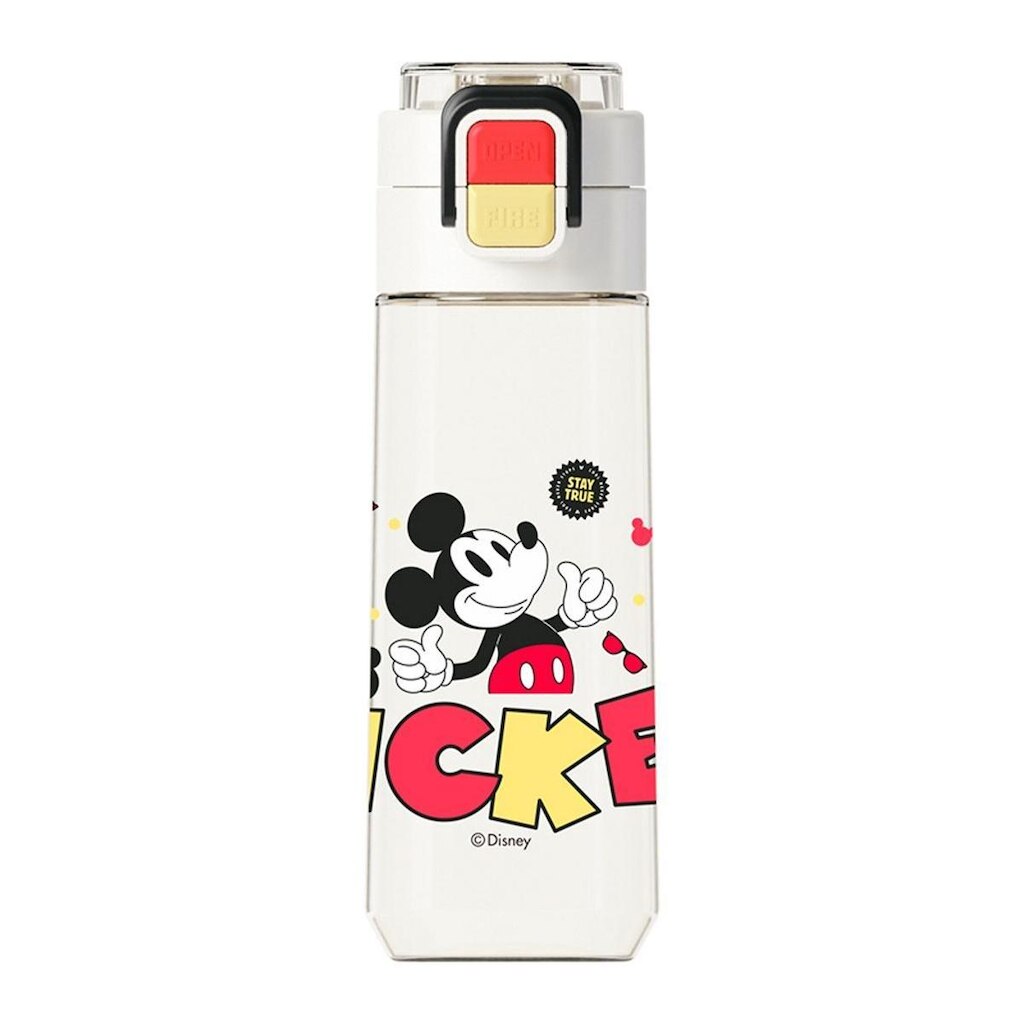 Garrafa Mickey 320 Ml Infantil Escolar Reforçada Disney