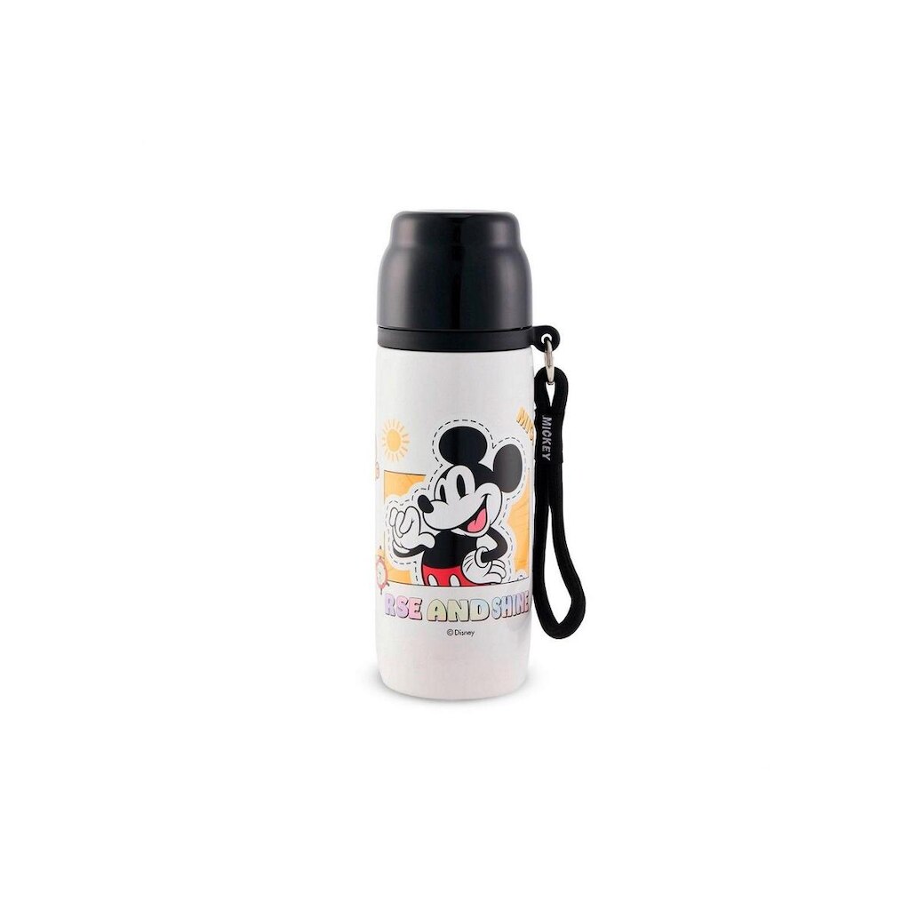 Garrafa Mickey Mouse Ativazamento Robusta Escolar Infantil Disney