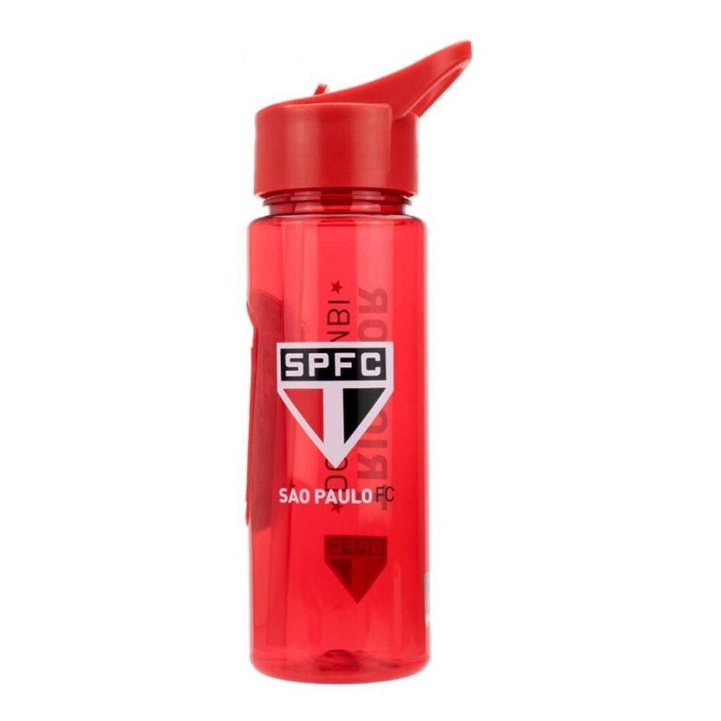 Garrafa Plástico Canudo Academia Apoio 700ml São Paulo