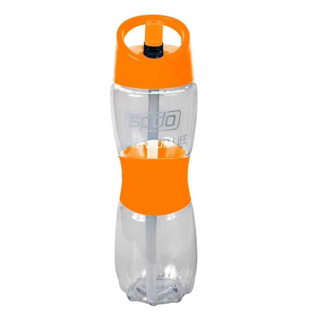 Garrafa Speedo Com Bocal Retrátio Resistência a Impacto 550ML Trintan - Laranja
