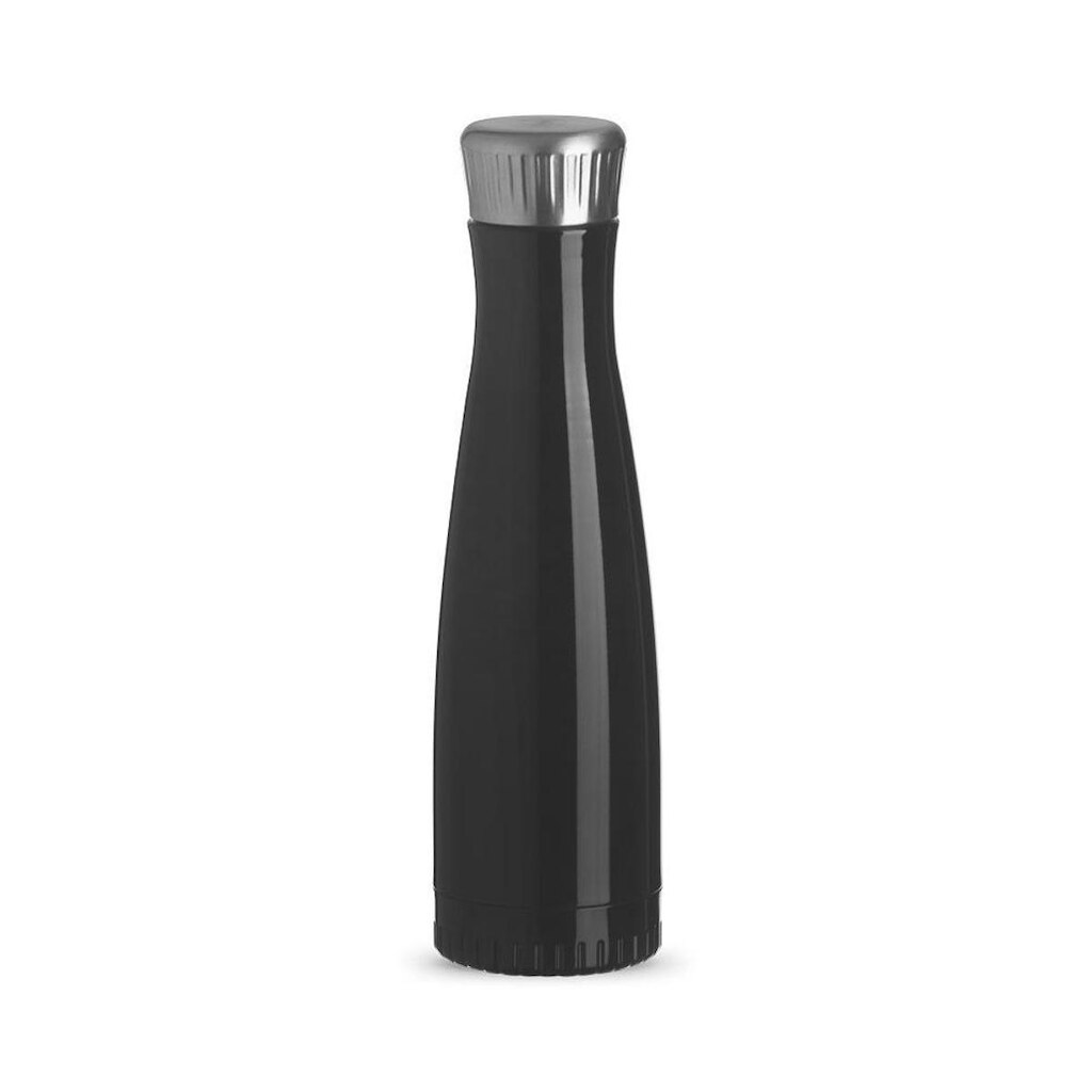 Garrafa Squeeze 700ml de Aço Inox Anatômico C/ Tampa Metal