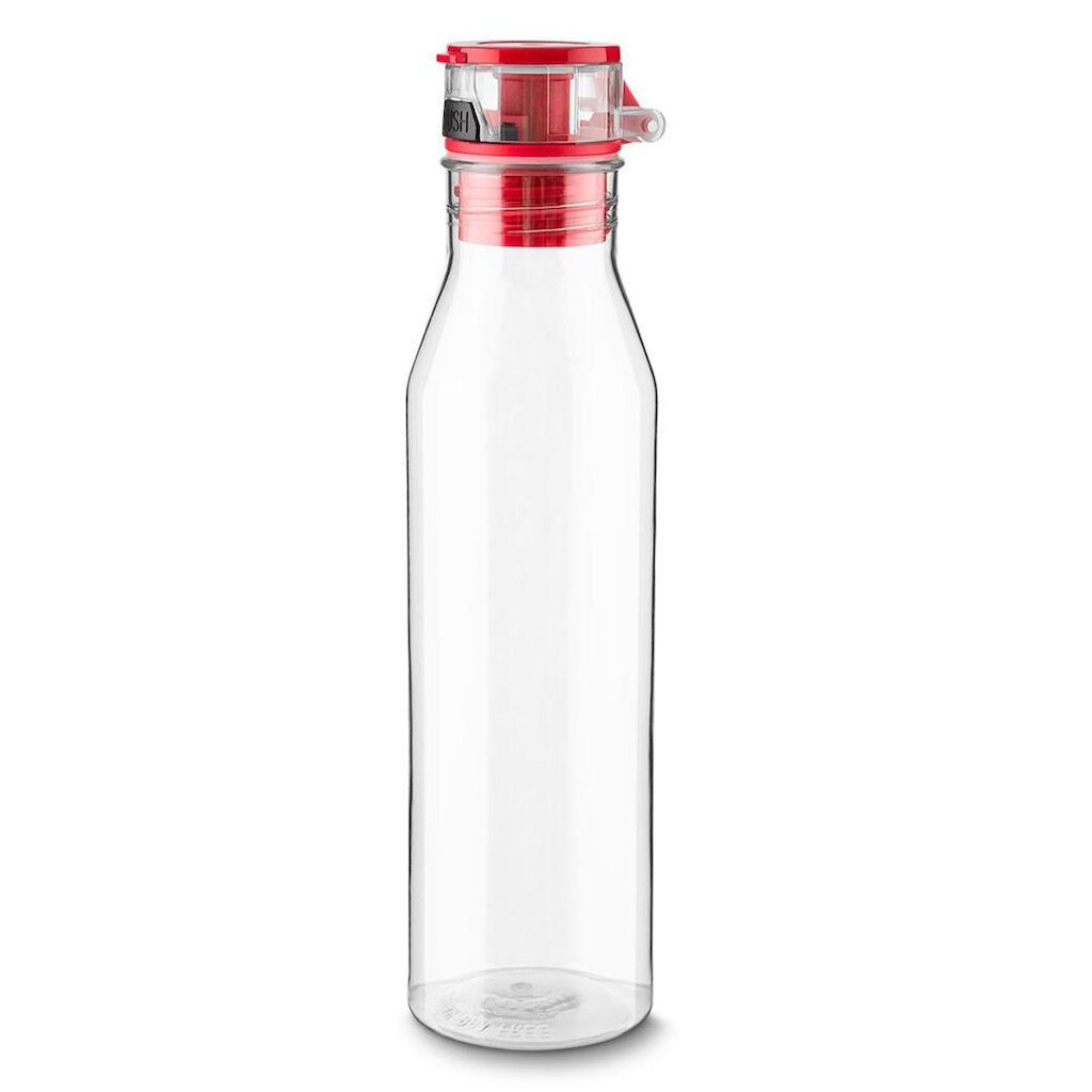 Garrafa Squeeze 700ml Plástico Tampa C/ Botão E Alça