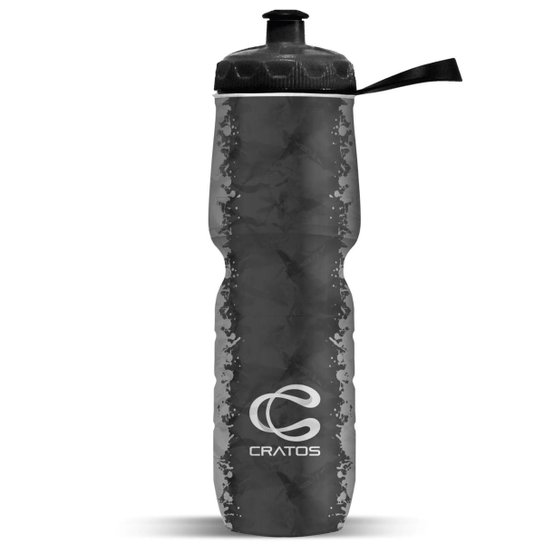 Garrafa Squeeze Caramanhola Isotérmica Cratos 590 e 710ml - Preto Menor preço em Garrafa Squeeze Caramanhola Isotérmica Cratos 590 e 710ml - Preto