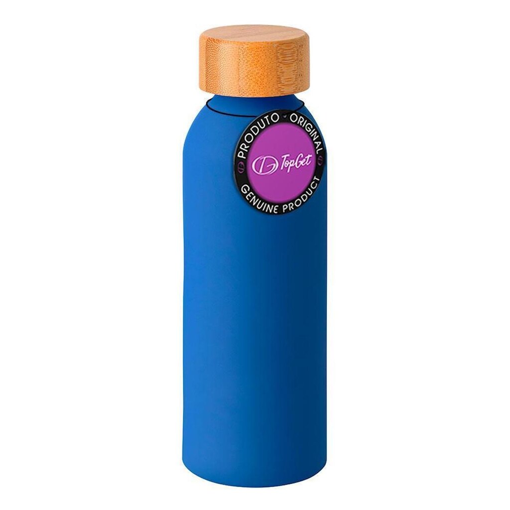 Garrafa Squeeze em Alumínio 550 ml Emborrachado Move TopGet