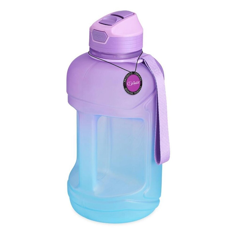 Garrafa Squeeze Motivacional 2,2 Litros Jumbo TopGet