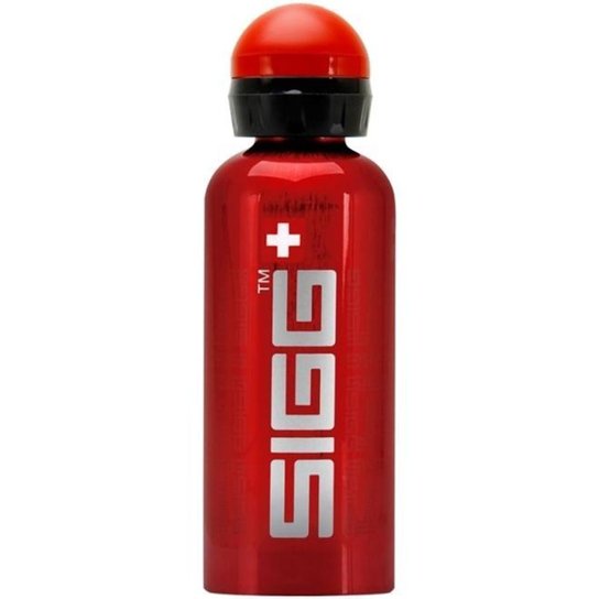 Garrafa Squeeze Swiss Siggnature 600ml Sigg Vermelha - Vermelho Menor preço em Garrafa Squeeze Swiss Siggnature 600ml Sigg Vermelha - Vermelho