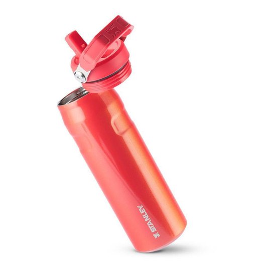 Garrafa Térmica Aerolight Flip Straw Stanley Candy Apple Shimmer | 710ML