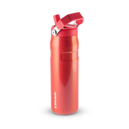 Garrafa Térmica Aerolight Flip Straw Stanley Candy Apple Shimmer | 710ML