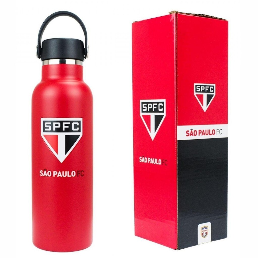 Garrafa Térmica Alça Rosqueável 500ml - São Paulo