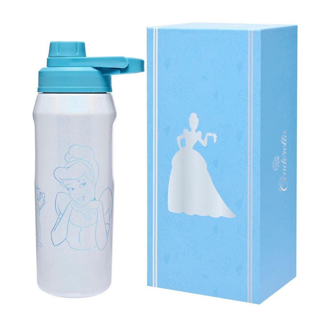 Garrafa Térmica Cinderela Água Infantil 750ML Disney