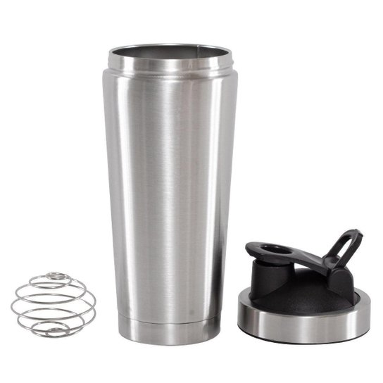 Garrafa Térmica Coqueteleira Nautika Shake 710ml Até 24h Gelada e 6h Quente - Cinza Menor preço em Garrafa Térmica Coqueteleira Nautika Shake 710ml Até 24h Gelada e 6h Quente - Cinza