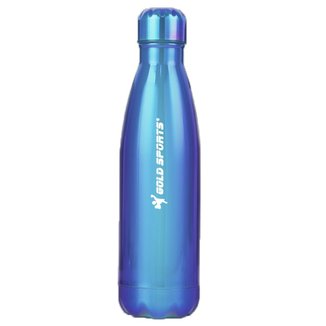 Garrafa Térmica em Inox 500 ml Gold Sports Holograma