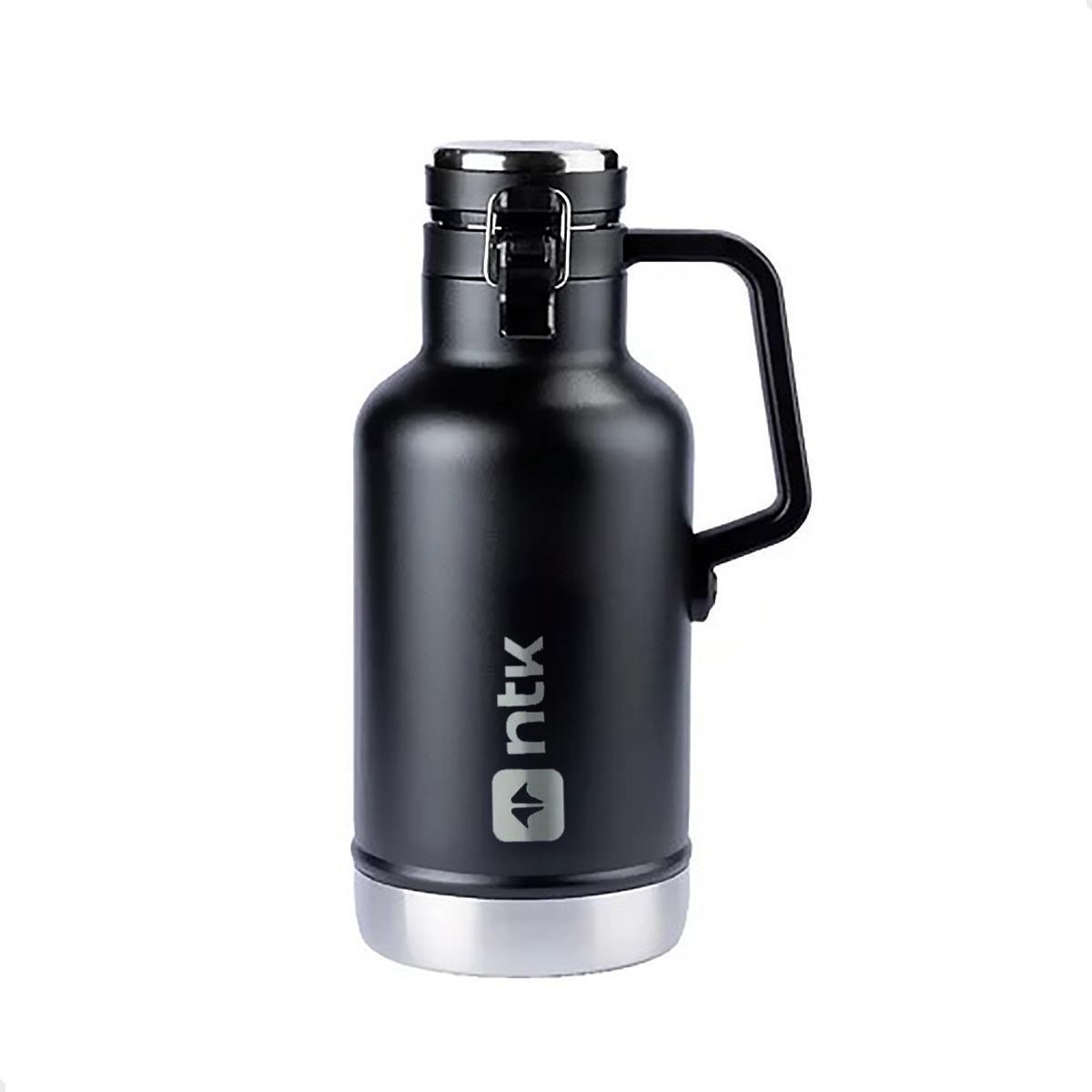 Garrafa Térmica Growler Aço Inox Parede Dupla 1,9 Litros NTK Menor preço em Garrafa Térmica Growler Aço Inox Parede Dupla 1,9 Litros NTK