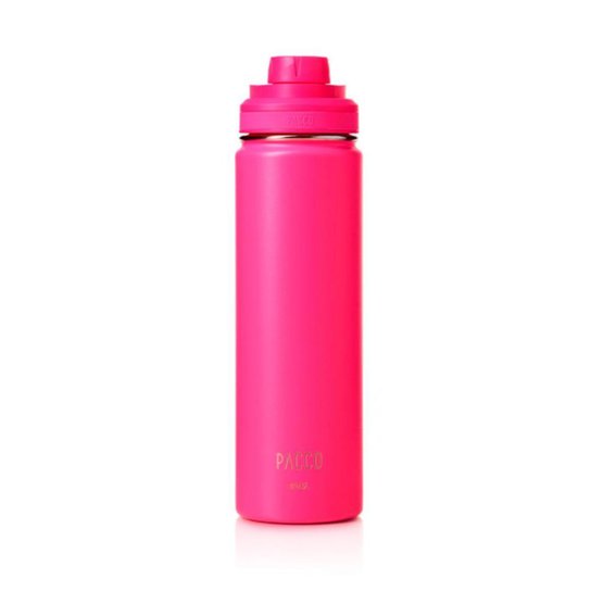 Garrafa Térmica Hydra Pink 650ml Pacco - Rosa