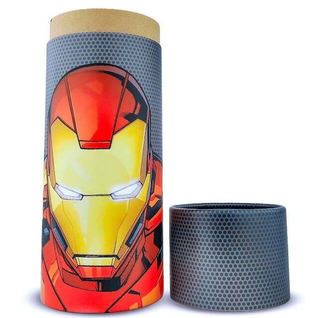 Garrafa Térmica Inox 500ml Homem De Ferro Marvel