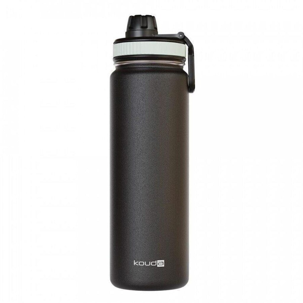 GARRAFA TÉRMICA INOX 660ML PRETA - KOUDA