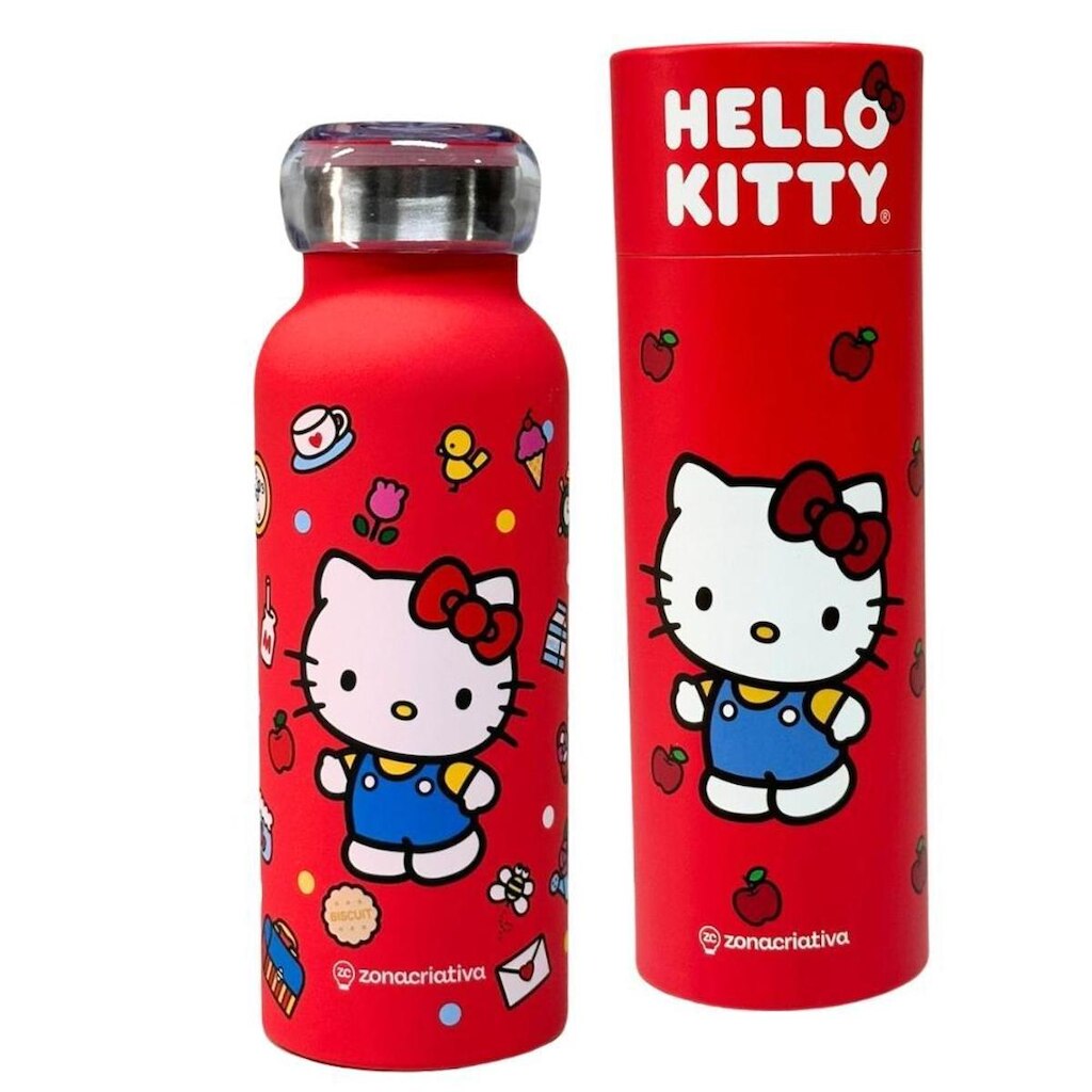 Garrafa Térmica Inox Bubble 500ml HELLO KITTY - ZC