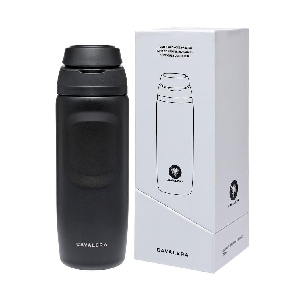 Garrafa Térmica Inox Cavalera Unissex 770 ML