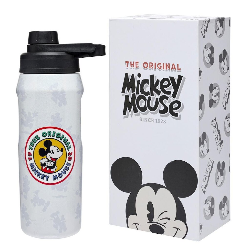 Garrafa Térmica Mickey Água 750ML Reforçada Disney