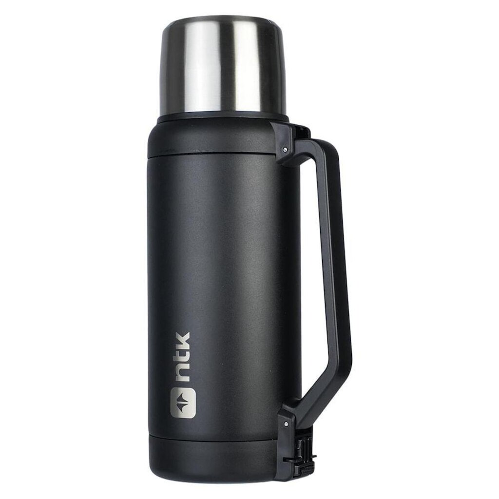Garrafa Térmica NTK Isomax 1,5L Inox com Alça Retrátil