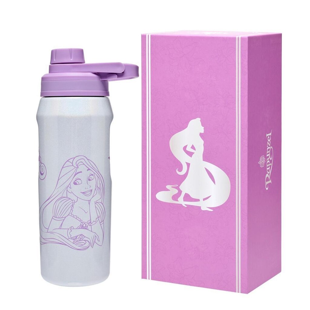 Garrafa Térmica Rapunzel Infantil Água 750ML Disney
