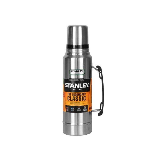 Garrafa Térmica Stanley Steel Inox 1 Litro - Cinza é ruim? Garrafa Térmica Stanley Steel Inox 1 Litro - Cinza é boa?