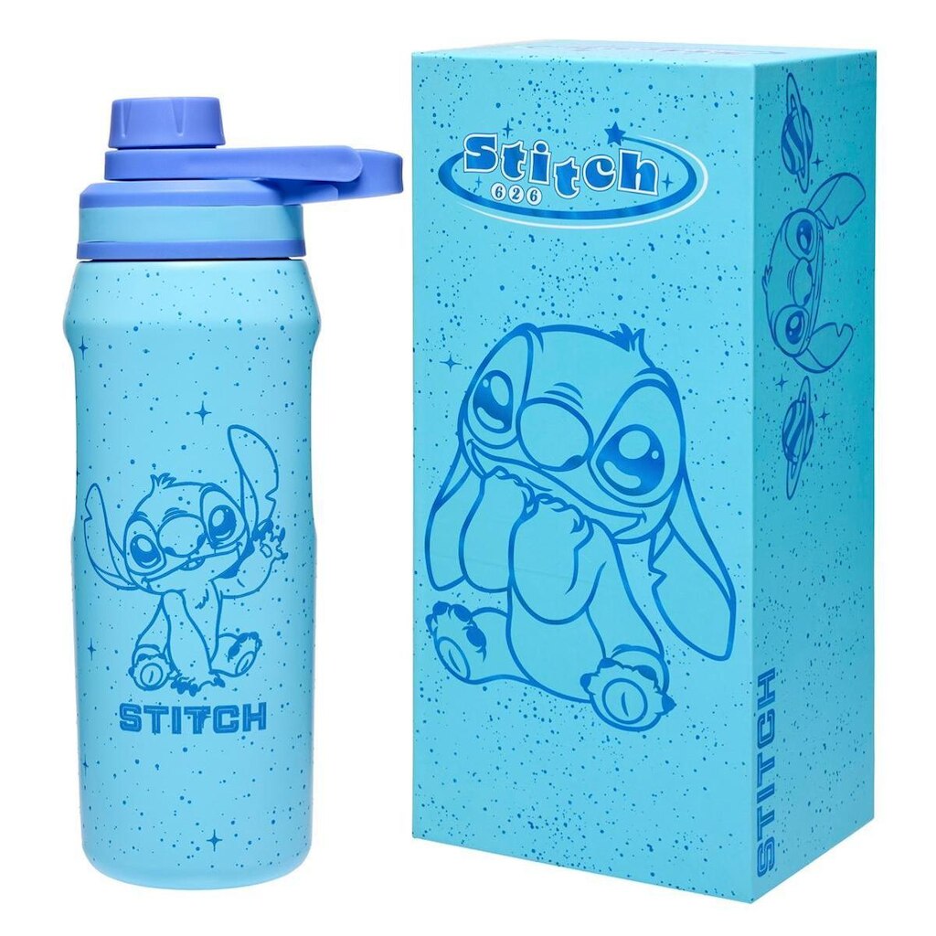 Garrafa Térmica Stitch Infantil Água 750ML Disney