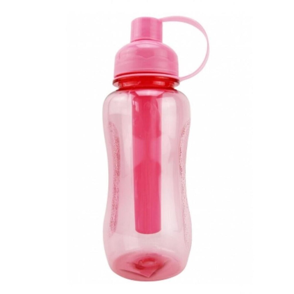 Garrafinha Squeeze 600Ml Com Porta Gelo Vg Plus