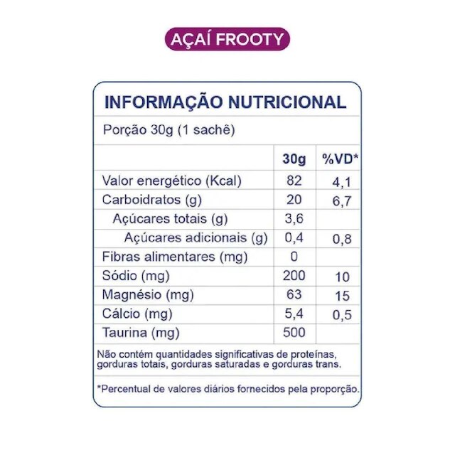 Gel BT Dobro Nitrato Sabor Açaí Frooty - 30G