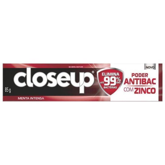 Gel Dental Close Up Poder Antibac com Zinco 85g - N/A Menor preço em Gel Dental Close Up Poder Antibac com Zinco 85g - N/A