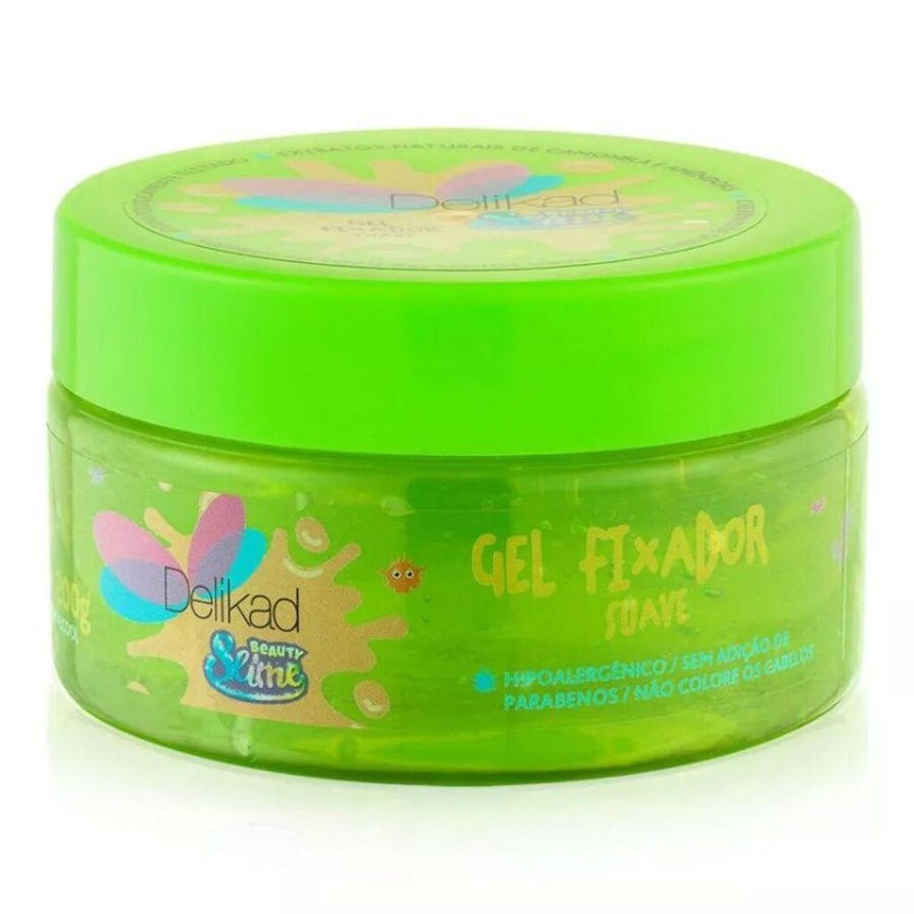 Gel Fixador Suave Beauty Slime Verde Neon