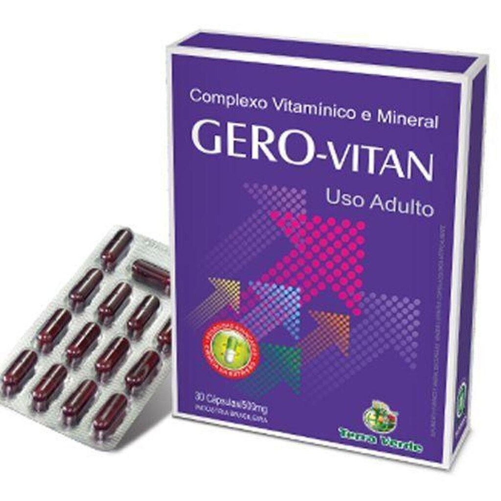 Gero-Vitan - 30 Cápsulas - Terra Verde