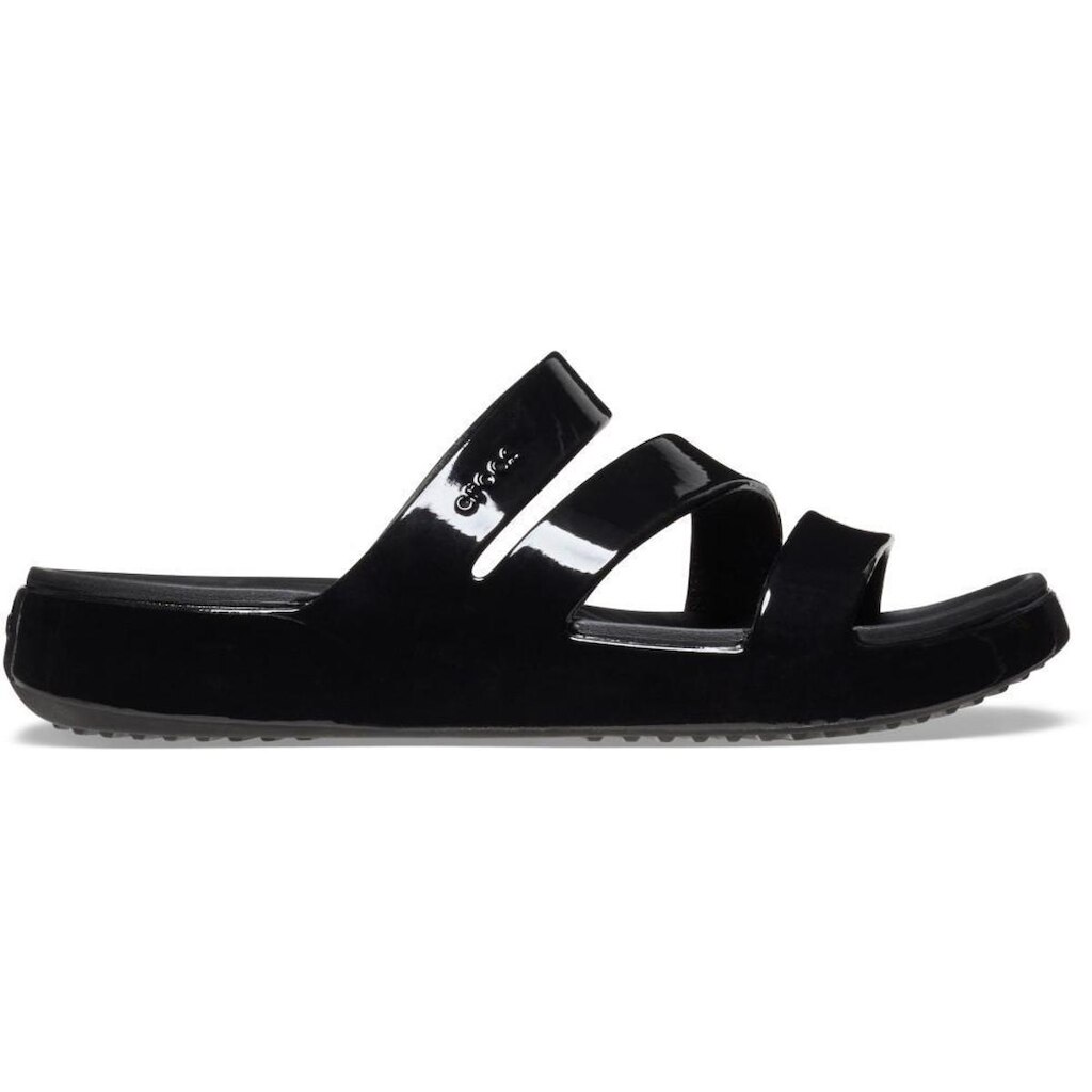 GETAWAY PATENT STRAPPY BLACK