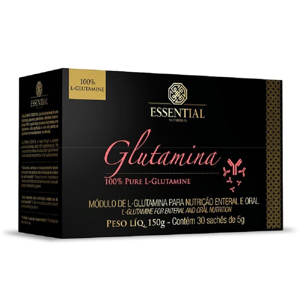 Glutamina (30 Sachês de 5g cada) - Essential