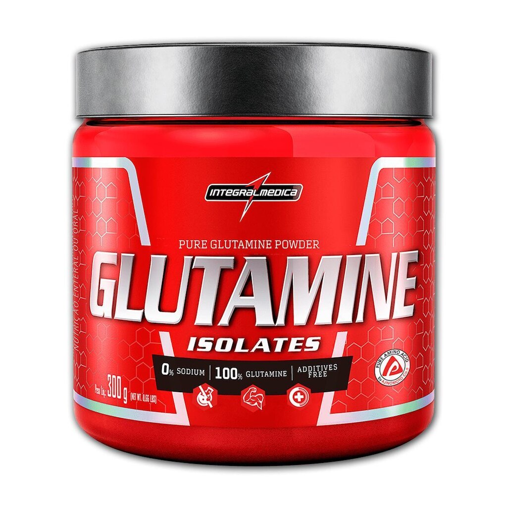 Glutamina 300g Pure Glutamine Isolated -