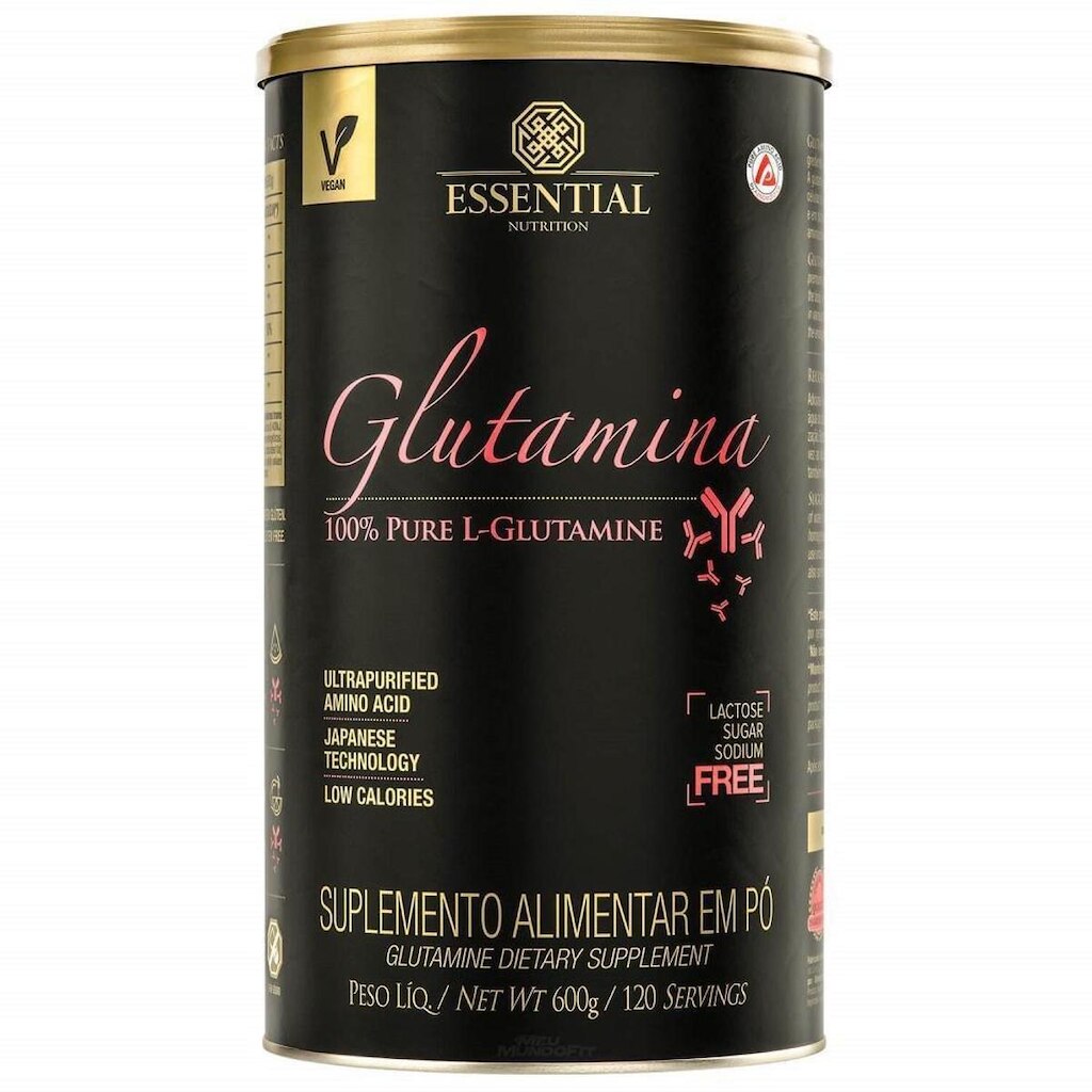 Glutamina 600g - Essential
