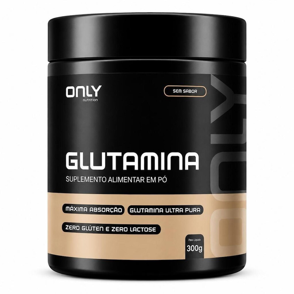 Glutamina Pote 300g  - Only Nutrition