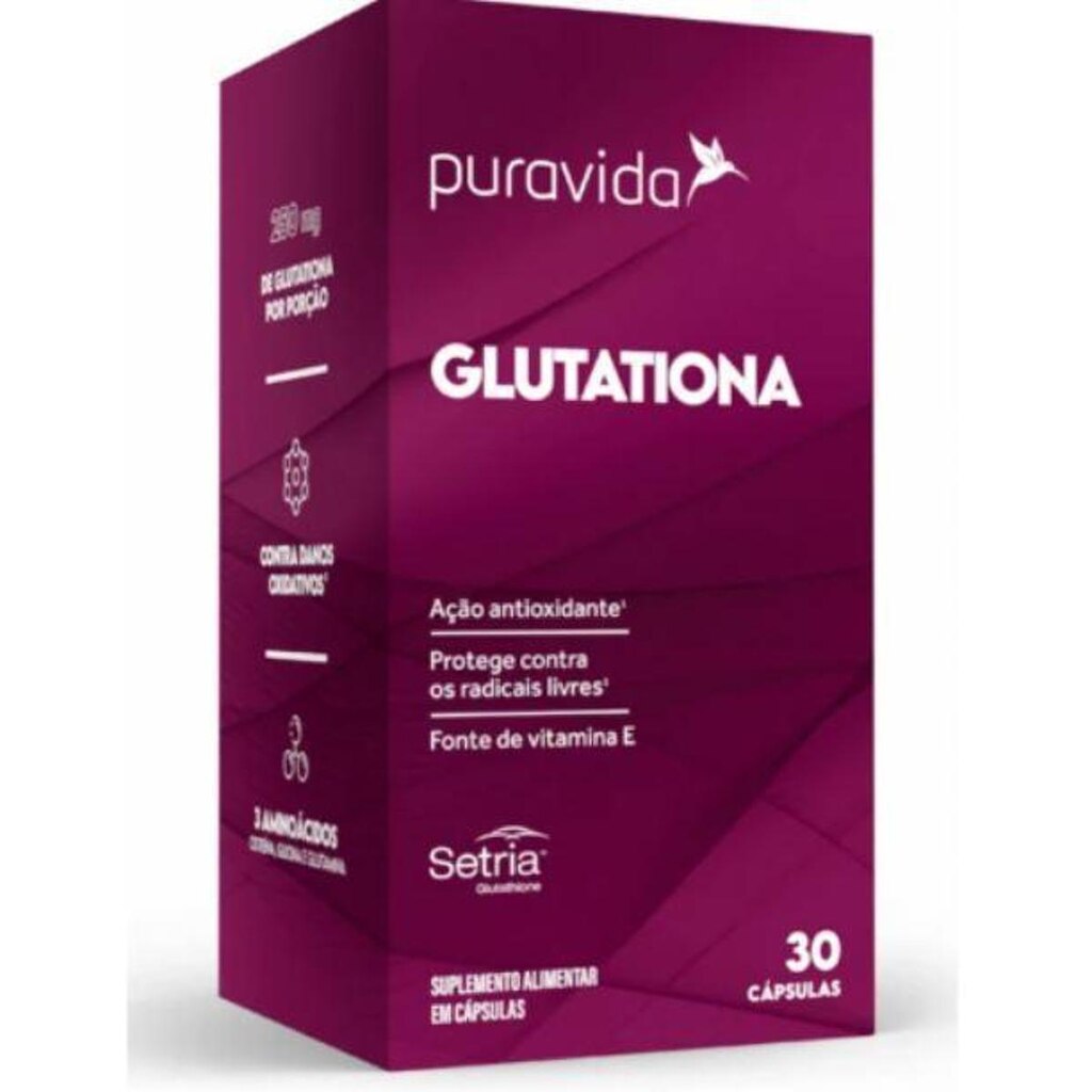 Glutationa (30 Caps) - Pura Vida