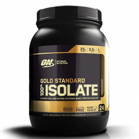 Gold Standard 100% Isolate 1,58Lb Optimum Nutrition - Incolor Menor preço em Gold Standard 100% Isolate 1,58Lb Optimum Nutrition - Incolor