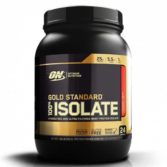 Gold Standard 100% Isolate 1,58Lb Optimum Nutrition Menor preço em Gold Standard 100% Isolate 1,58Lb Optimum Nutrition