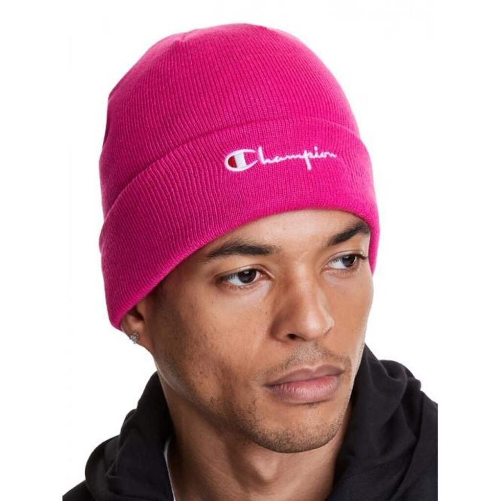 GORRO CHAMPION WITH CUFF FUSCHIA