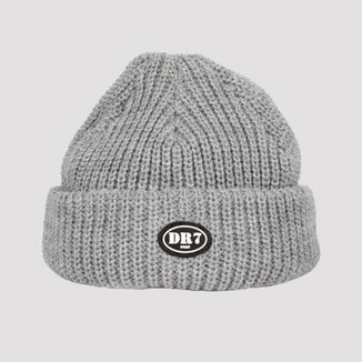 Gorro DR7 Street Logo Circle - Cinza