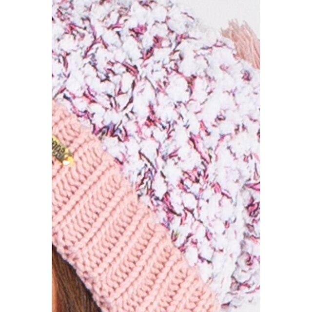 Gorro feminino de malha com pompom 60020 - Preto