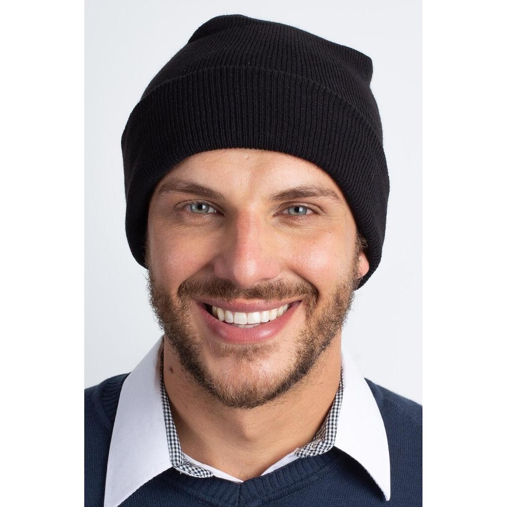 Gorro masculino de malha 50011 - Preto