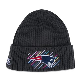 GORRO NEW ENGLAND PATRIOTS CRUCIAL CATCH PRETO CINZA NEW ERA