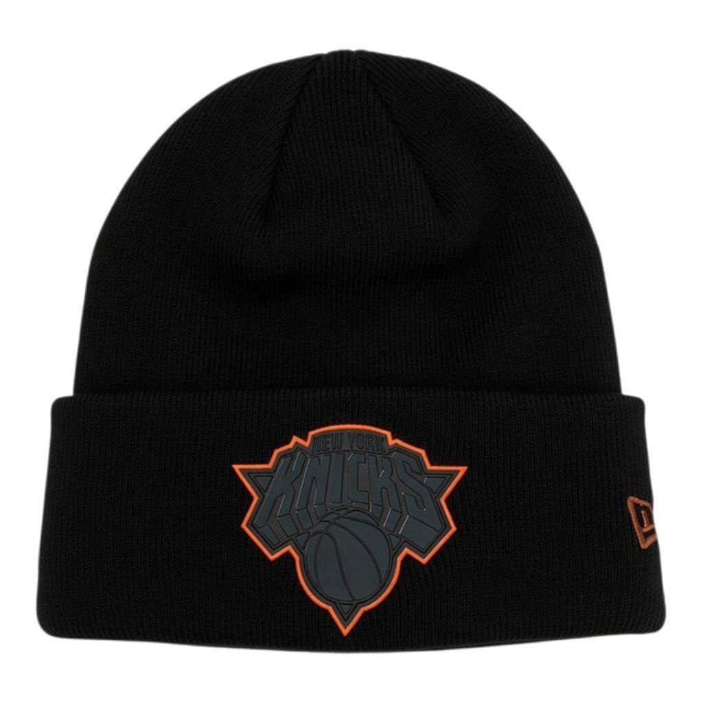 Gorro New Era Knit Chrome New York Knicks Masculino Preto