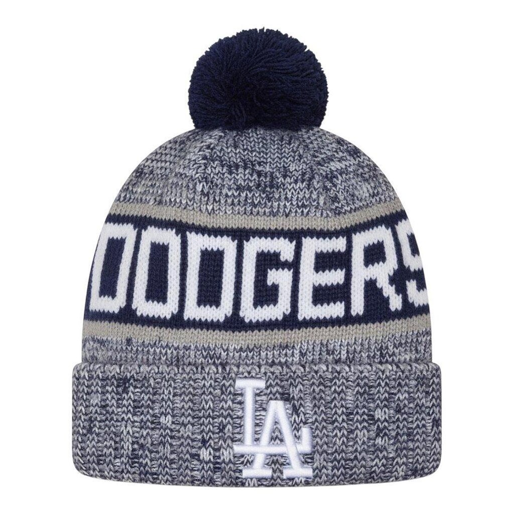 Gorro New Era Knit Los Angeles Dodgers Azul e Branco