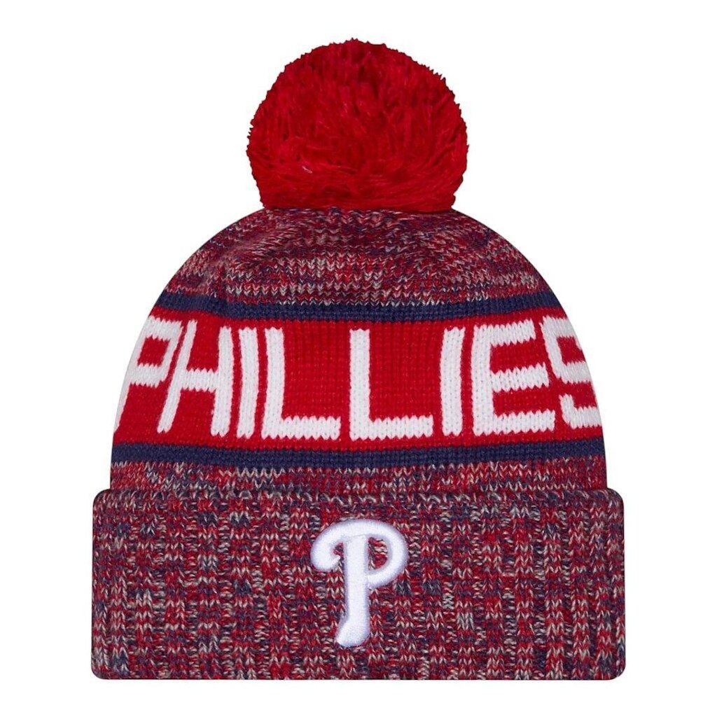 Gorro New Era Knit Philadelphia Phillies Vermelho