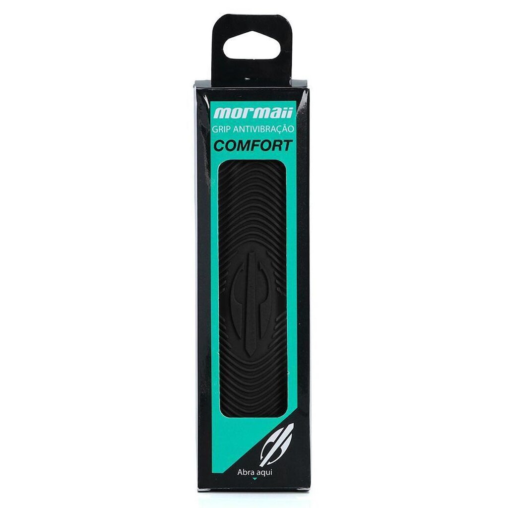 Grip Mormaii Anti Vibração - Para Raquetes de Beach e Padel Preto