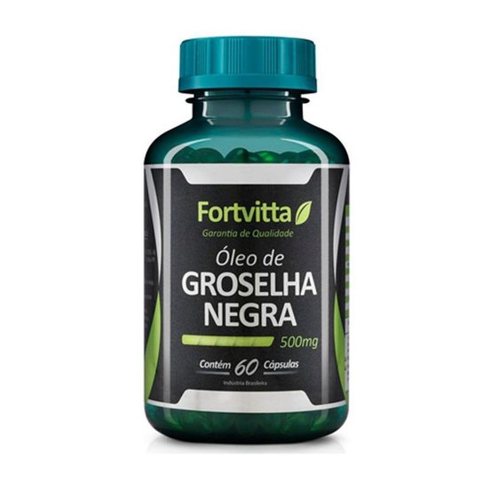 Groselha Negra - 60 Cápsulas - Fortvitta -